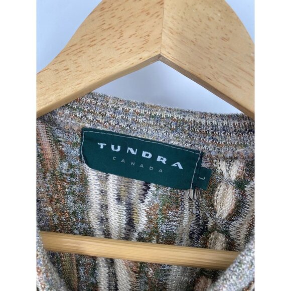 TUNDRA CANADA COOGI COSBY GRANDPA STYLE 3D PULLOVERSWEATER - Picture 4 of 6